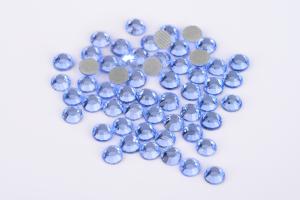 Quality Nail Art Loose Hotfix Rhinestones Glass Material Good Stickness With Shinning Facets for sale