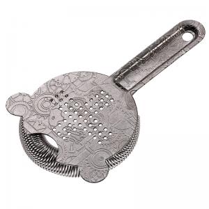 Quality Stainless Steel Cocktail Strainer for Home Bar and Professional Bartenders for sale