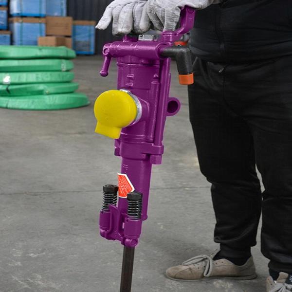 Drill Rod Diameter Hex 22*108 Portable Jack Hammer Mining Mini Rock Drill Machine with 27KG Weight
