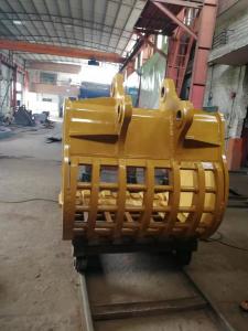 Quality Skeleton Excavator Bucket , Custom Excavator Buckets For For Sifting Out Rocks for sale