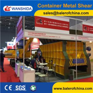 Quality China WANSHIDA Automatic Scrap Shear/Container Shear for propane tanks for sale