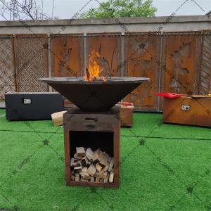 Quality Corten Grill Bbq Charcoal Grill Table Korean Bbq Steel BBQ Grill for sale