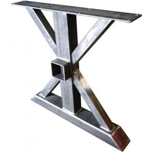 Quality Made Aluminum Z Design Steel Dining/Kitchen Table Legs Industrial Style Product for sale