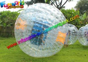 China 2.5m Inflatable Grass Body Zorbing Ball , Human Hamster Ball With PVC / TPU on sale