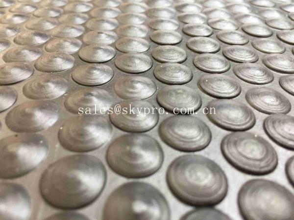 Buy 8mm-20mm Thickness Bubble Coin Interlocking Cow Horse Stable Rubber Mat Shock Absorption Rubber Mat at wholesale prices