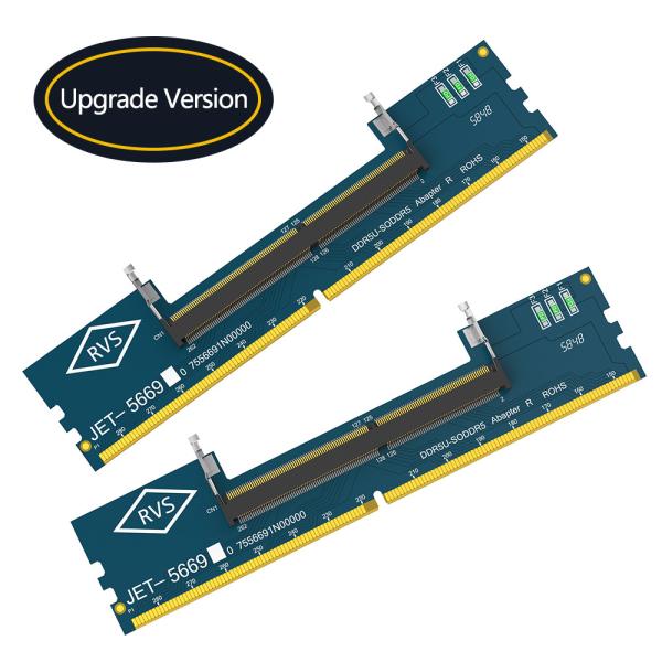 Laptop DDR5 RAM to SO DDR5 U-DIMM Desktop Adapter Card, Memory Tester SO DDR5 to