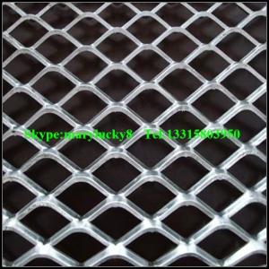 Square hole expanded metal sheet