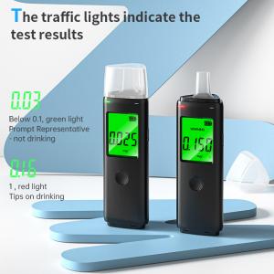 Quality ABS Plastic Portable Breath Alcohol Tester Machine with Type C charging for sale