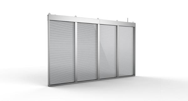 Buy Ultra Thin P10 Transparent Led Display Mesh With 80% Transparency at wholesale prices