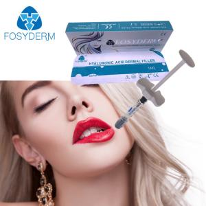 China Fosyderm 1ml Derm Hyaluronic Acid Dermal Filler Lips Plumper Injection on sale