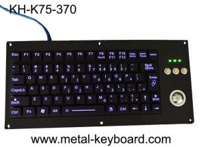 China Trackball Mouse 75 Keys USB Silicone Keyboard IK10 on sale