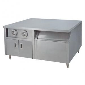 Quality Center Island For Commercial Kitchen Fast Food Equipment Bar Workbench for sale
