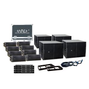 Quality ARE Audio Dual 12&quot; Line Array PA System Set Professional Audio System Outdoor Line Array Church Line Array Speaker for sale