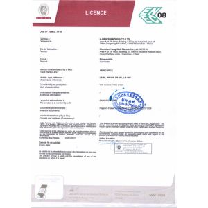 Shenzhen Heng-Well Electric Co., Ltd. Certifications