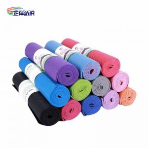 Quality 24X72 PVC Material Anti Slip 4mm Multi Colour Yoga Sports Mat for sale