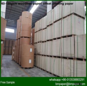 China Offset Paper Woodfree Paper Writing/ Printing Paper on sale