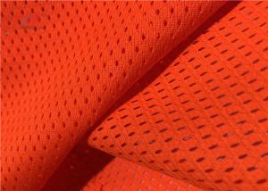 China 155cm 100gsm 1.5mm Fluorescent Mesh Fabric For Manufacturing Plant on sale