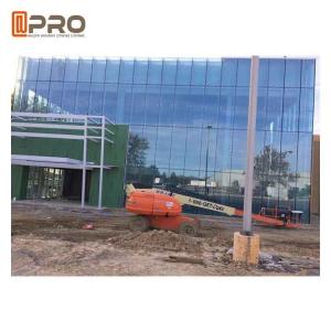 China Long Life Span Aluminium Curtain Wall ISO Certification Special Logo Printed on sale