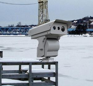 Quality 360 Pan Tilt Thermal Surveillance System Thermal Imaging Video Camera for sale