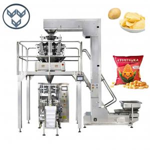 China VFFS Automatic Pillow Bag Packing Machine For Chips Potato Snacks on sale