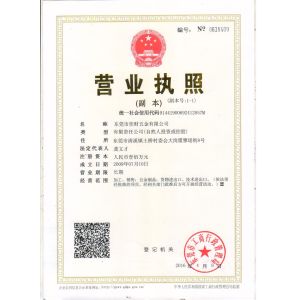 Dongguan JIACAI Precision Hardware CO., LTD. Certifications