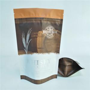 Quality Doypack Pouch Loose Tea Bags Packaging Stand Up Zipper Lock Custom Printing for sale