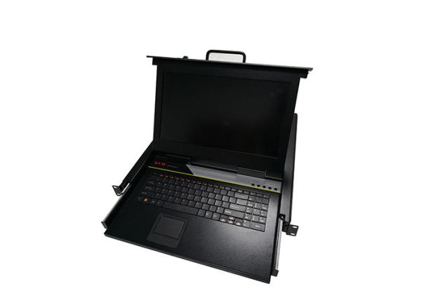 Buy 1 Port Rackmount KVM Drawer , Keyboard Mouse Monitor Switch With USB Interface at wholesale prices