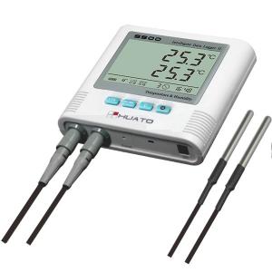 Quality Dual Temperature Humidity Data Logger With Alarm Function High Accuracy for sale