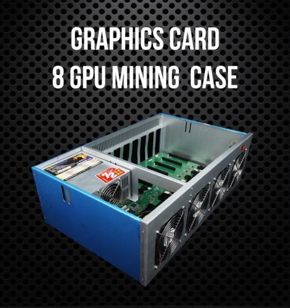 Buy 8 GPU Ethereum Miner Machine Built In PSU 1800W With 4GB DDR3 Notebook at wholesale prices