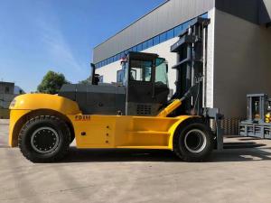 China Steel Coils Lifting Diesel Operated Forklift Container Handling 15t 20t 25t 30ton on sale