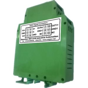 WAYJUN 12bits RS485 to 4-20mA RS232 to 0-5V green D/A Converters analog I/O
