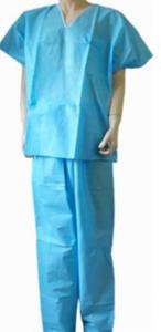 China Fluid Resistance Hospital Surgical Scrubs , Medical Scrub Suits With Pocket on sale