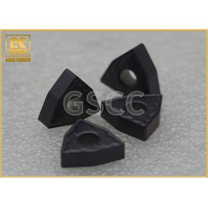 China Stainless Steel Cutting Tungsten Carbide Inserts With PVD / CVD Coated on sale