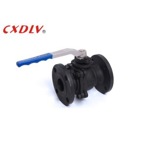 Buy cheap DN150 WCB Stainless Steel Flanged Ball Valve DIN RF Floating type PN16 PN40 from wholesalers