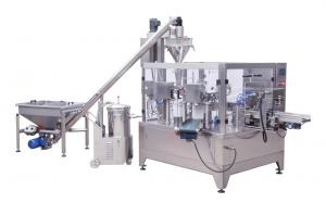 China PLC Controller Automated Packaging Machine for Stand Up Zipper Pouches on sale