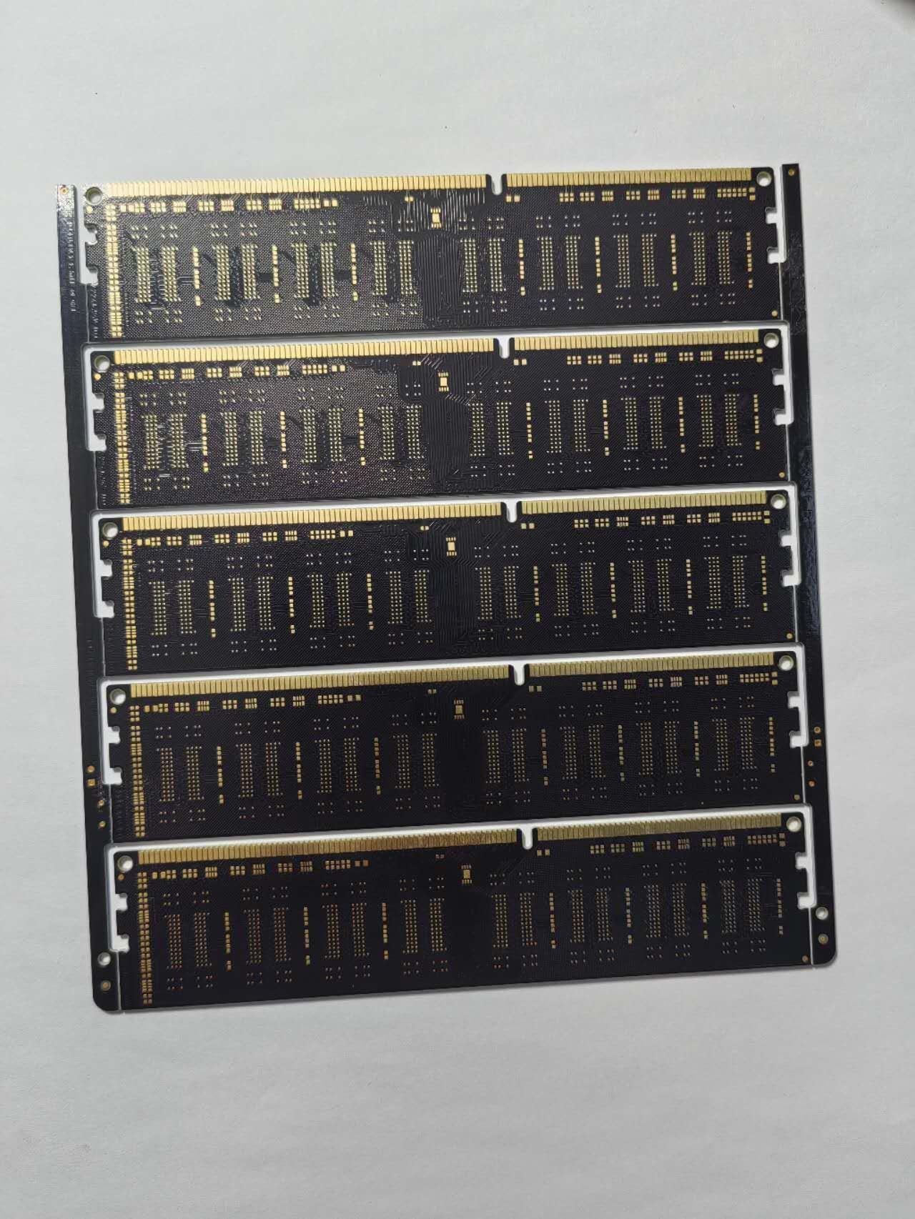 China RAM Blank PCB Maker DDR5/DDR4/DDR3/U-DIMM/So-DIMM Green and Black Memory