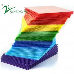 Quality Waterproof 6mm Corrugated Plastic Cover PP Floor Protection Sheet for sale