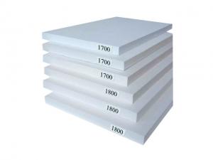 Quality High Density Ceramic Fiber Board , Furnace Chamber Ceramic Fiber Insulation Board for sale