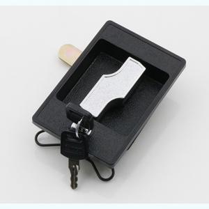 Quality Removable Core Black Mailbox Handle Metal Cabinet Locks for sale
