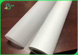 Quality White Plotter Paper 73gsm 100gsm Translucent Inkjet Tracing Paper Rolls 30 35 for sale