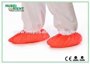 Quality Lightweight Single Use CPE Shoe Cover For Food Industry for sale