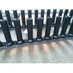 Buy cheap Wear Resistant Rubber Coated Belt Tracking Roller 165mm Diameter from wholesalers