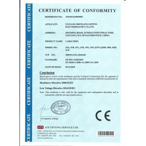 Yueyang Shengang Lifting Electromagnet Co.,Ltd Certifications