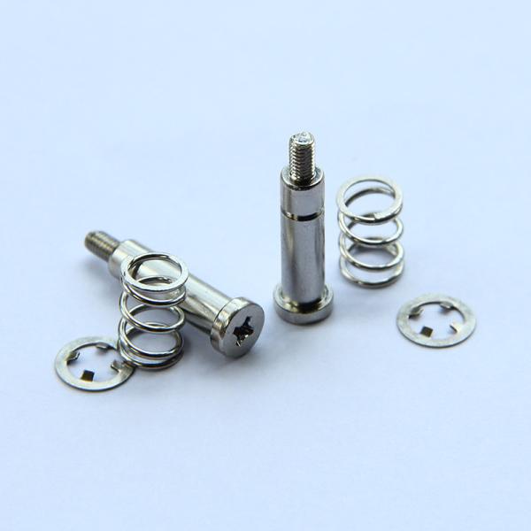M2 M2.5 M3 Springs Screws Spring Stainless Steel Spring Screw Loaded Sound Screw Spring Loaded Screw Soundproof Machine GB Spring Loaded Screw Fasteners Snap Studs M2.5 M3 Soundproof