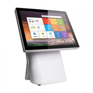 Quality 80mm Printer 15in VFD Fanless Touchscreen Pos PCAP Touch Retail Pos System for sale