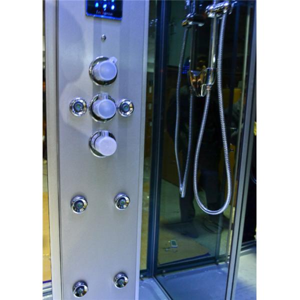 Durable Walk In Steam Shower Cubicle , Jacuzzi Steam Shower Cabins With Seat