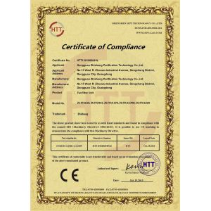 DONGGUAN LIHONG CLEANROOM CO., LTD Certifications