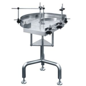 Semi Automatic Bottle Turntable Machine Rotary Unscrambling Table