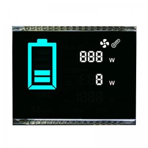 China View Larger Custom VA 7 Segment Display 4 Digit LCD Display PIN Connect With Backlight on sale