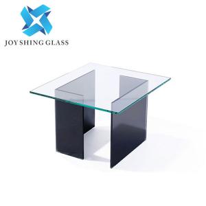 Quality 3mm Clear Flat Tempered Glass Safety Toughened Glass For Dining Table for sale